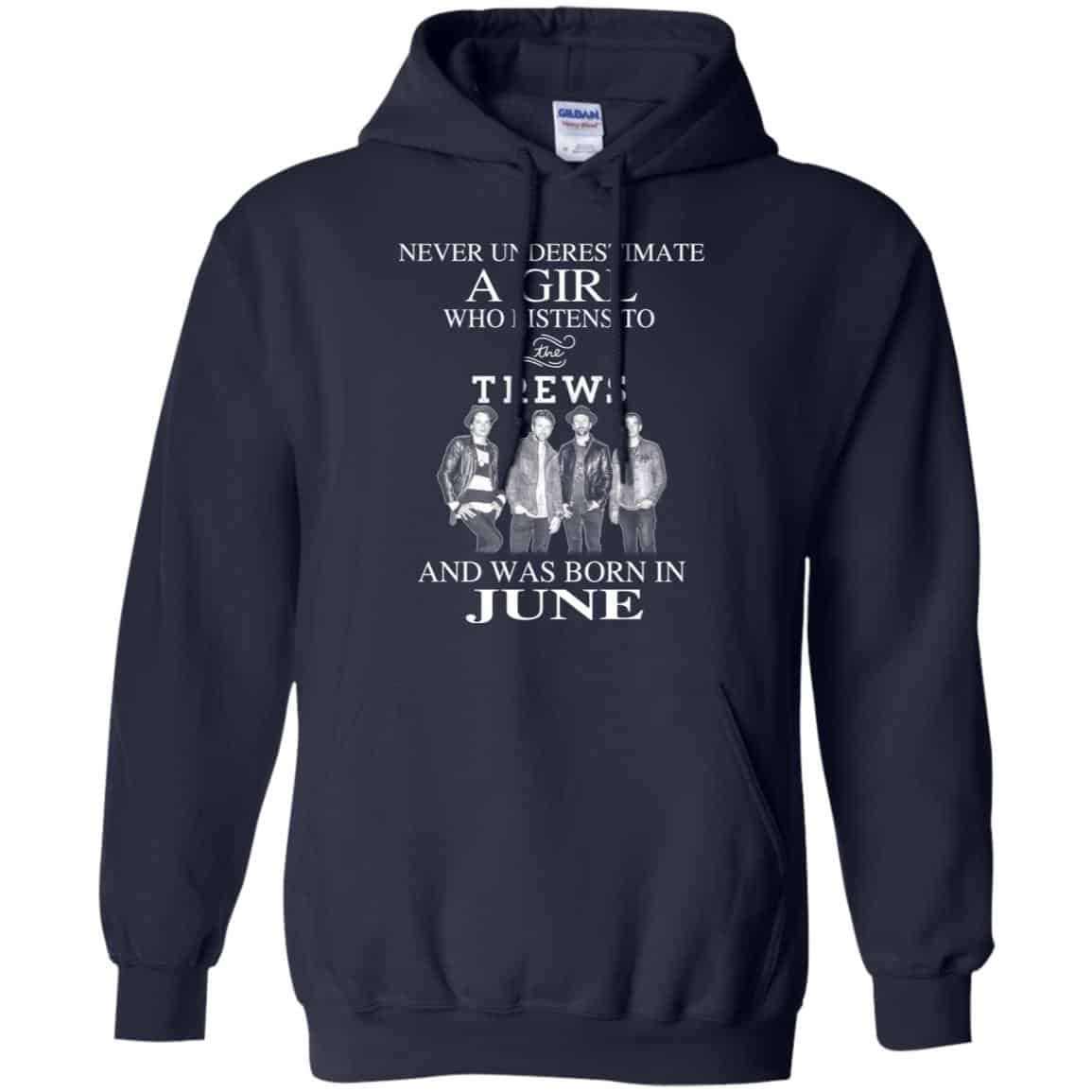 A Girl Who Listens To The Trews And Was Born In June T-Shirts, Hoodie, Tank