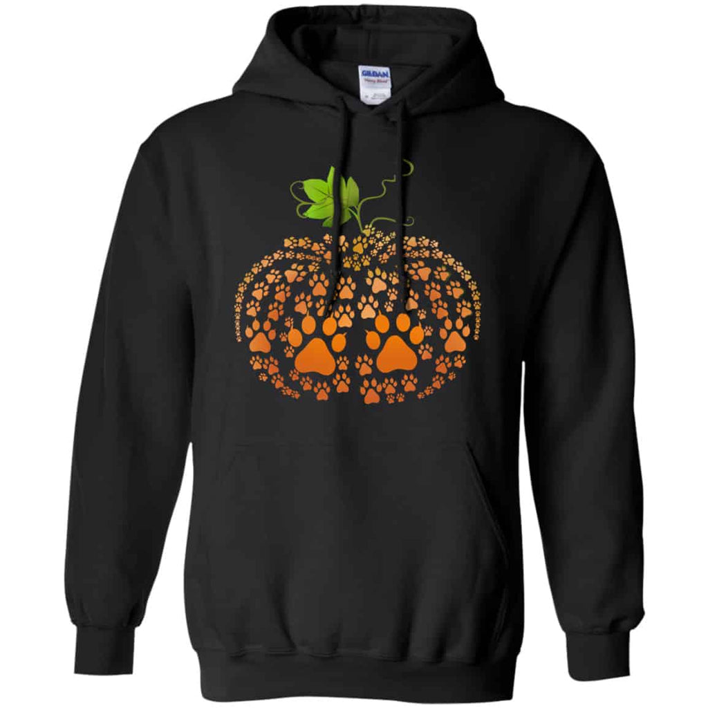 Cat Paw Print Pumpkin Halloween Shirt, Hoodie, Tank