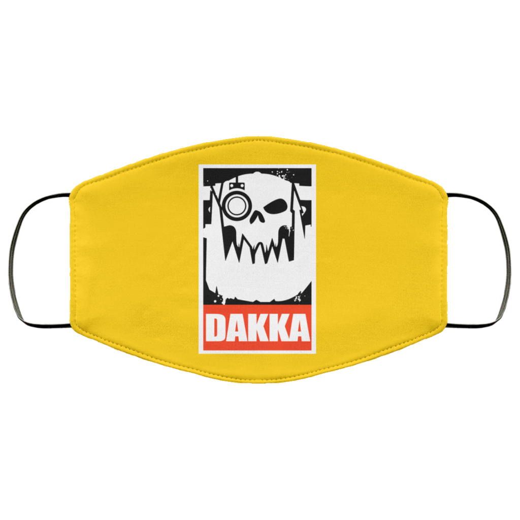 Orks Dakka Tabletop Wargaming and Miniatures Addict Face Mask