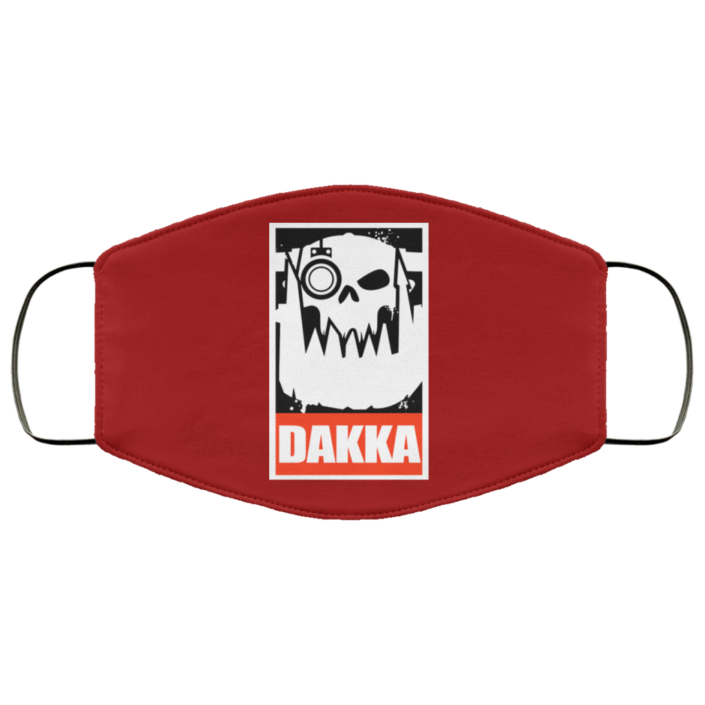 Orks Dakka Tabletop Wargaming and Miniatures Addict Face Mask