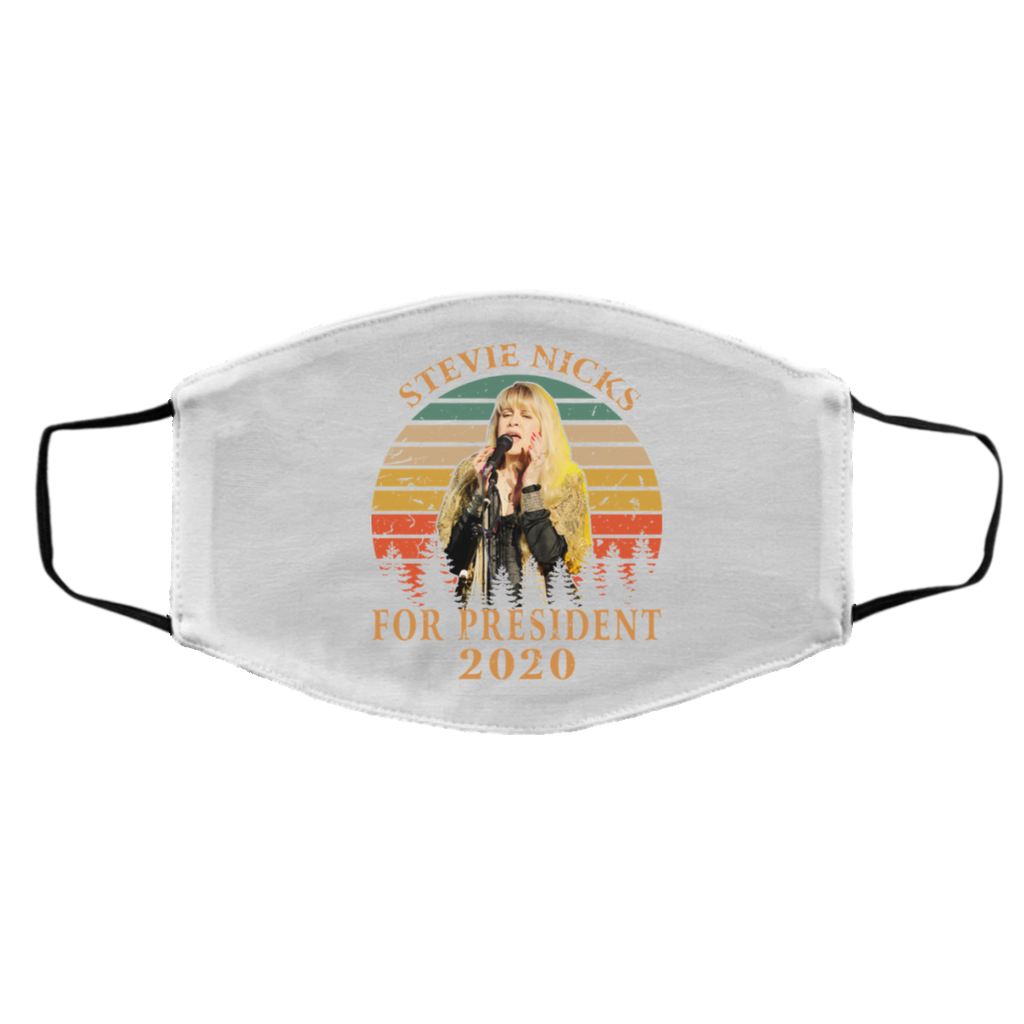 Stevie Nicks For President 2020 Face Mask