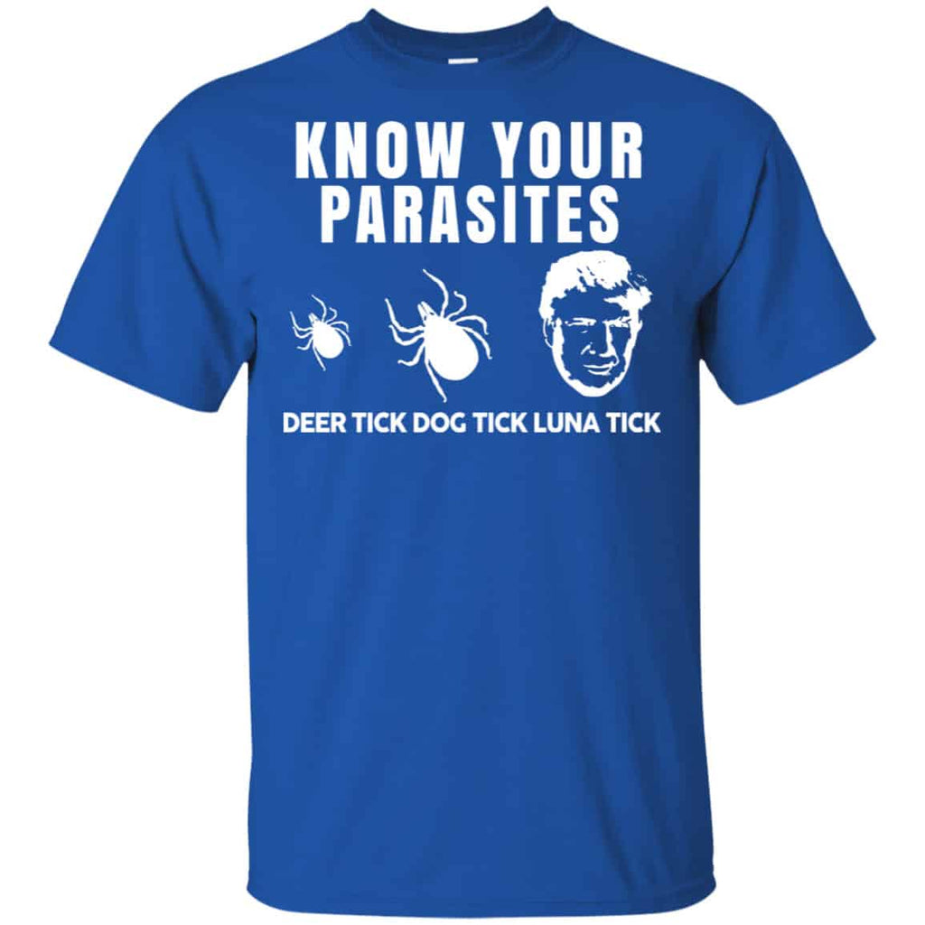 Know Your Parasites Deer Tick Dog Tick Luna Tick Shirt, Hoodie, Tank