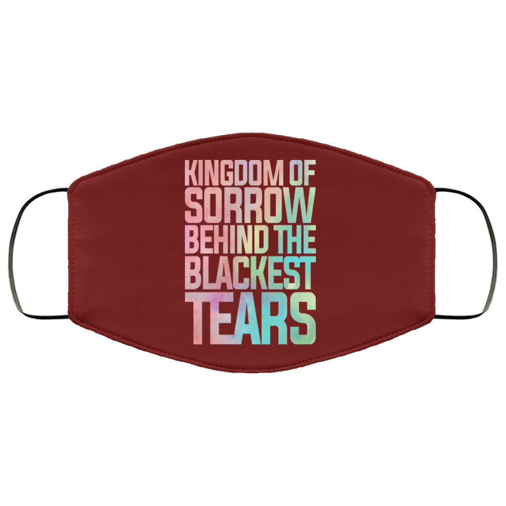 Kingdom Of Sorrow Behind The Blackest Tears Face Mask
