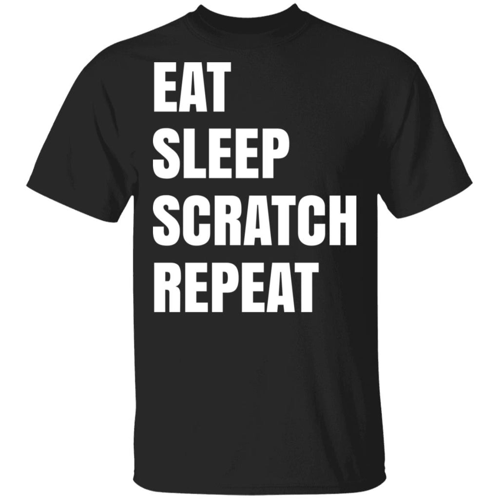 Eat Sleep Scratch Repeat Shirt, Hoodie, Tank