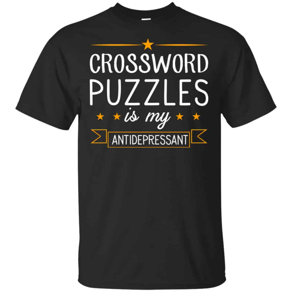 Crossword Puzzles Is My Antidepressant Gaming Shirt, Hoodie, Tank