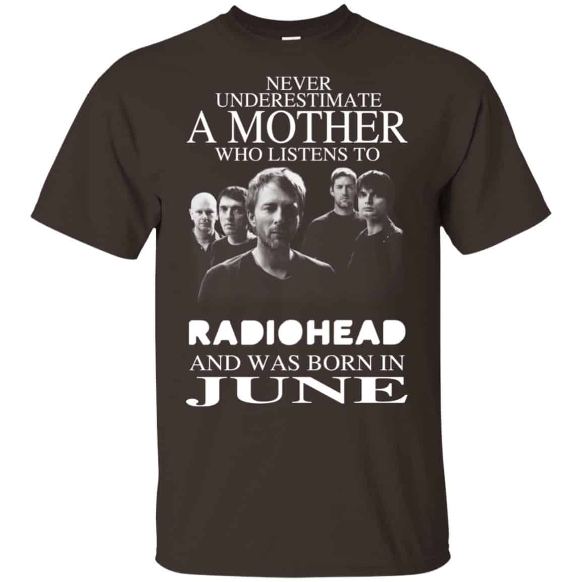 A Mother Who Listens To Radiohead And Was Born In June T-Shirts, Hoodie, Tank