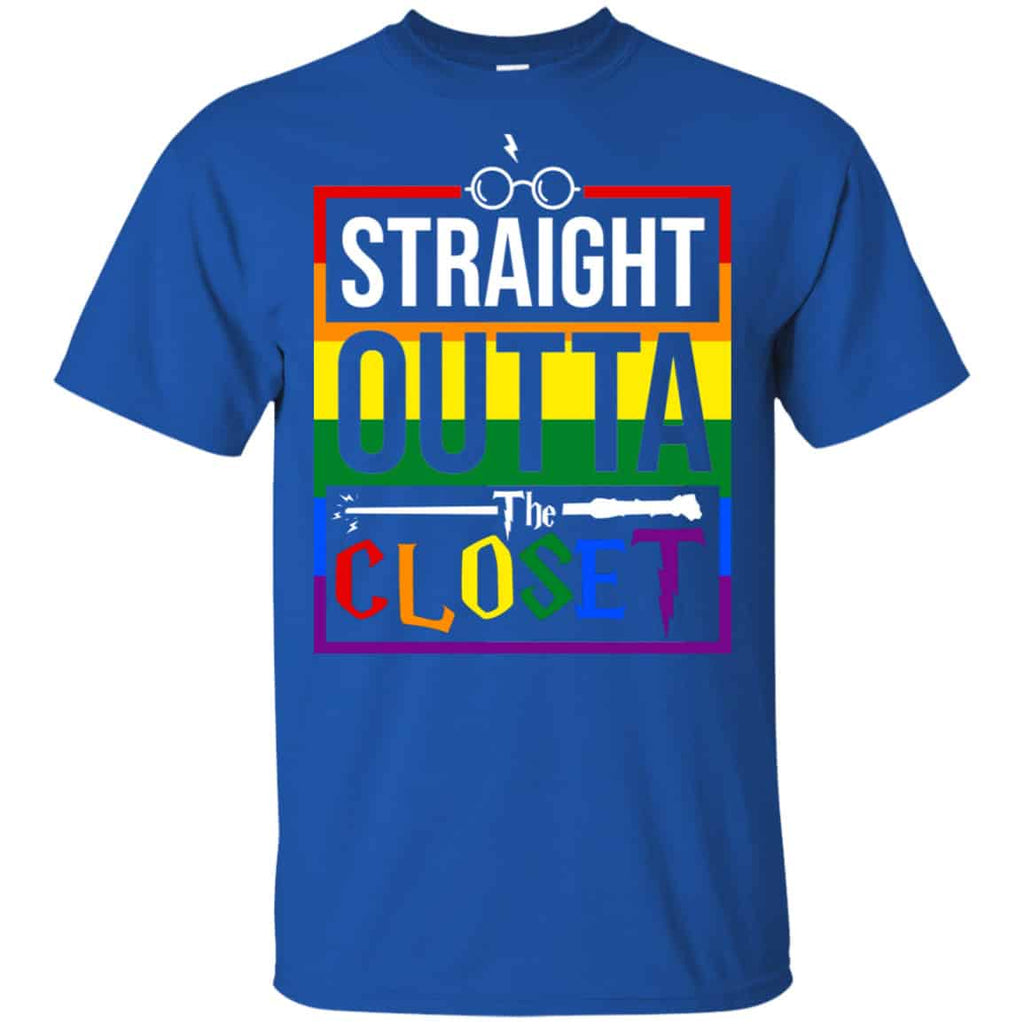 Straight Outta Closet Pride LGBT Shirt, Hoodie, Tank