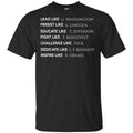 Lead Like G. Washington Persist Like A. Lincoln Shirt, Hoodie, Tank