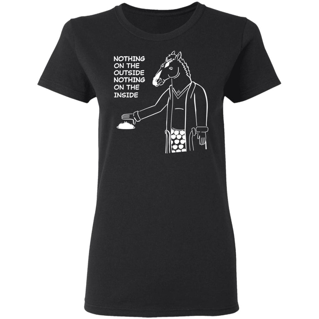 Nothing On The Outside Nothing On The Inside BoJack Horseman Shirt, Hoodie, Tank