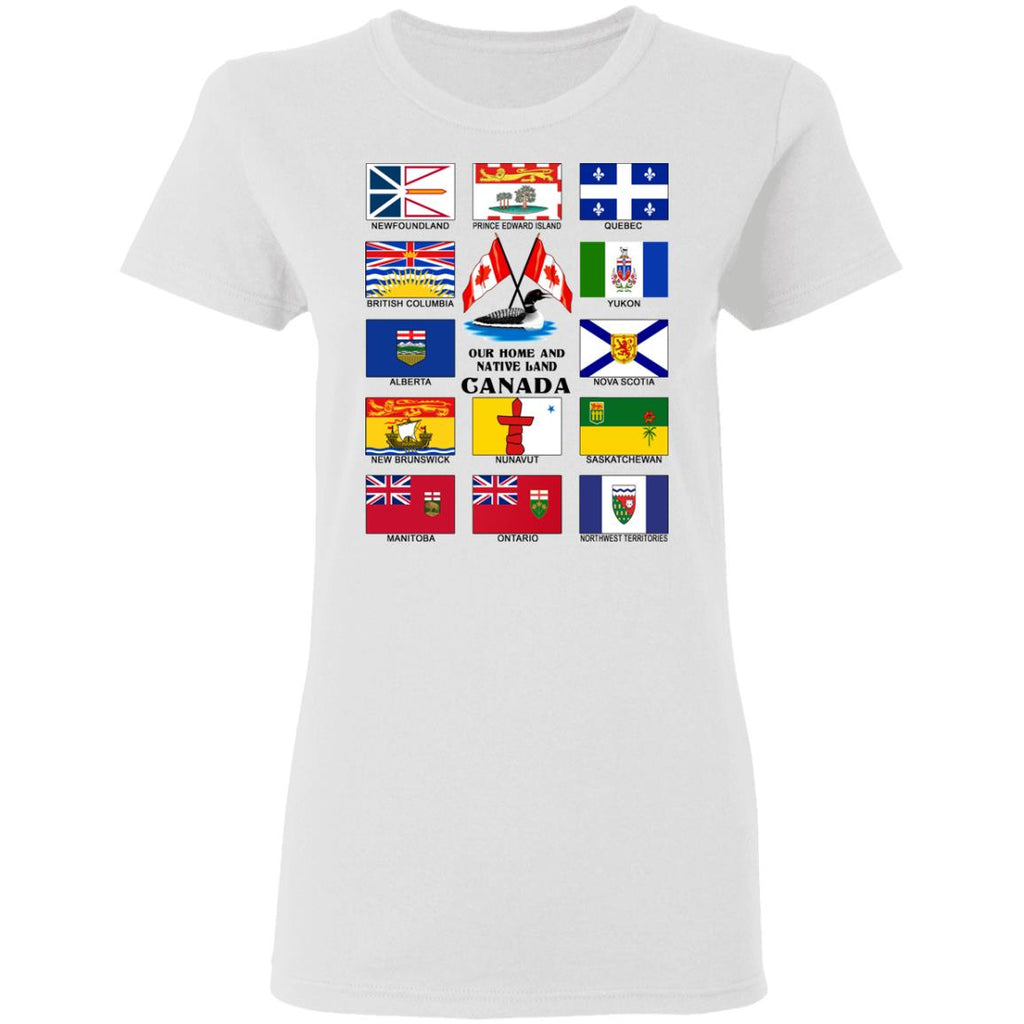 Our Home And Native Land Canada Shirt, Hoodie, Tank