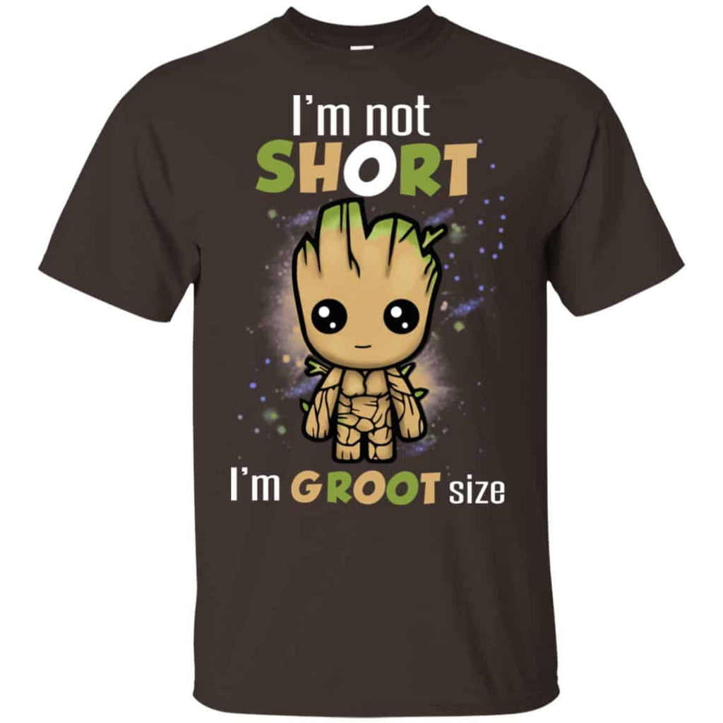 I’m Not Short I’m Groot Size Shirt, Hoodie, Tank