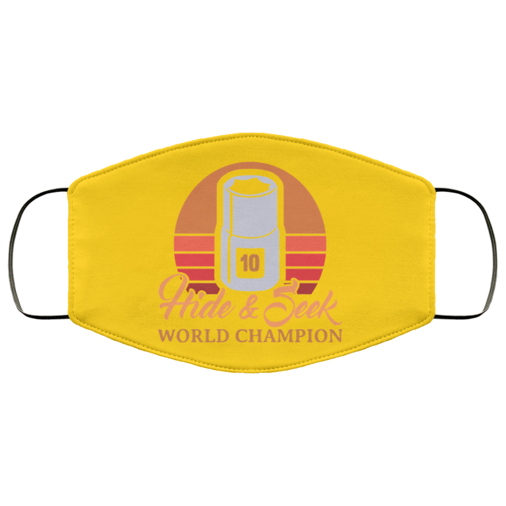 Hide & Seek World Champion Face Mask