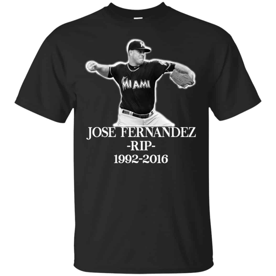 Rip Jose Fernandez 1992 2016 Shirt, Hoodie, Tank