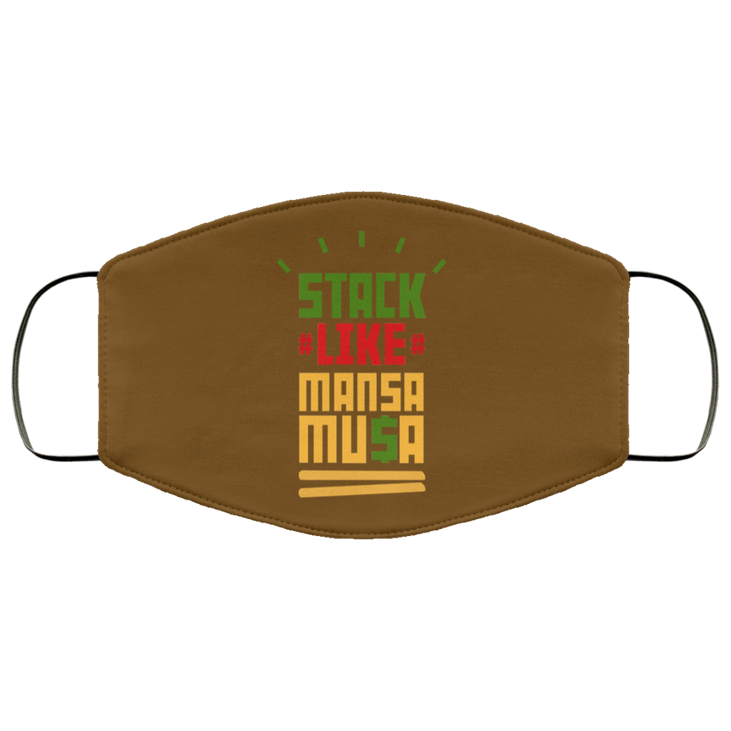 Stack Like Mansa Musa Face Mask