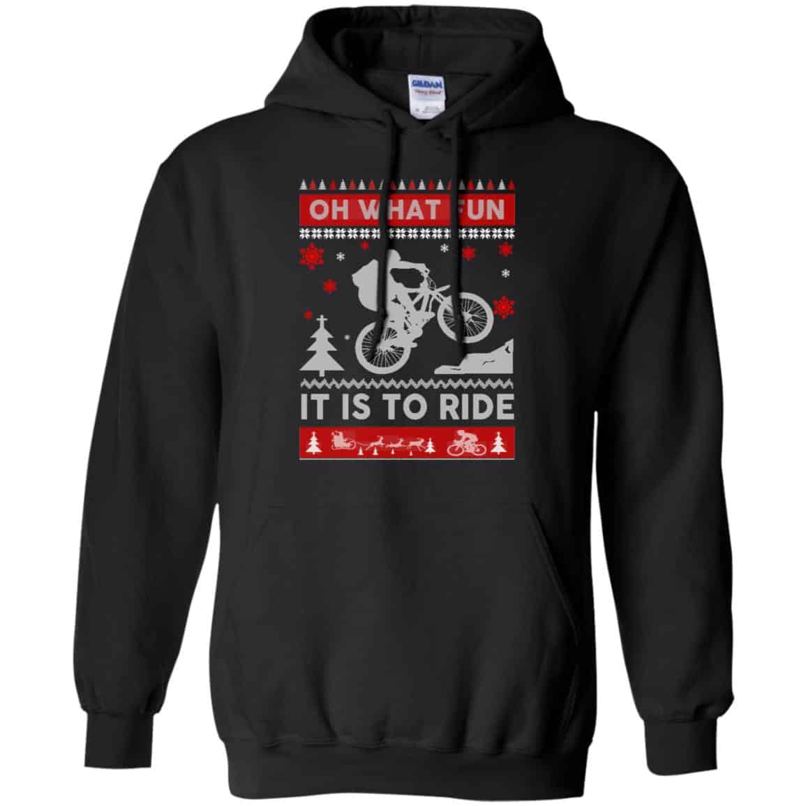 Bicycle Sweater Christmas Oh What Fun It Is To Ride T-Shirts, Hoodie, Sweater