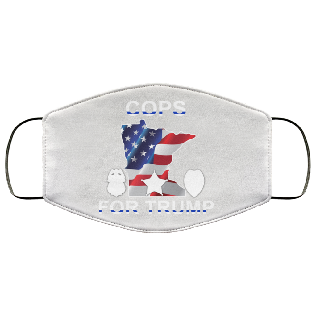 Cops For Donald Trump 2020 To President Face Mask