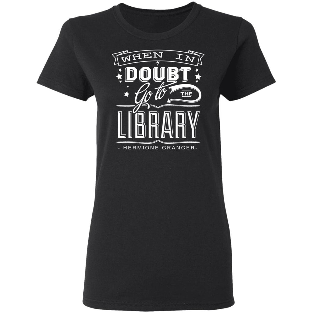 When In Doubt Go To The Library Hermione Granger Shirt, Hoodie, Tank