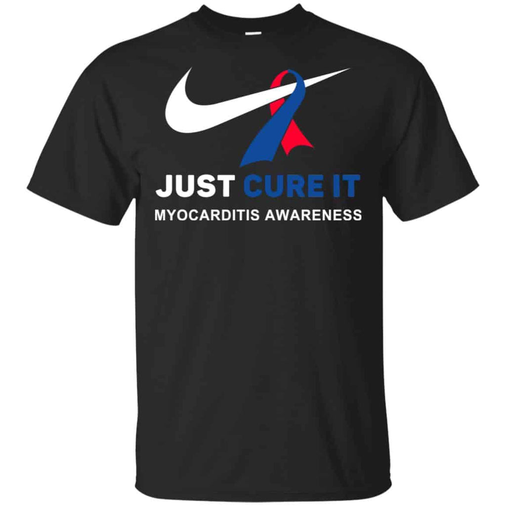 Myocarditis Awareness: Just Cure It T-Shirts, Hoodies, Tank