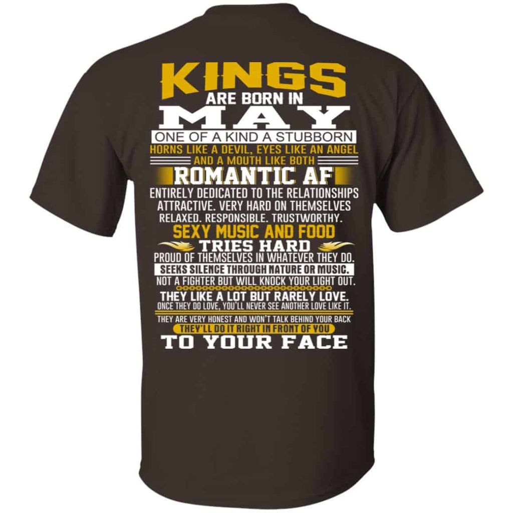 Kings Are Born In May One Of A Kind A Stubborn T-Shirts, Hoodie, Tank