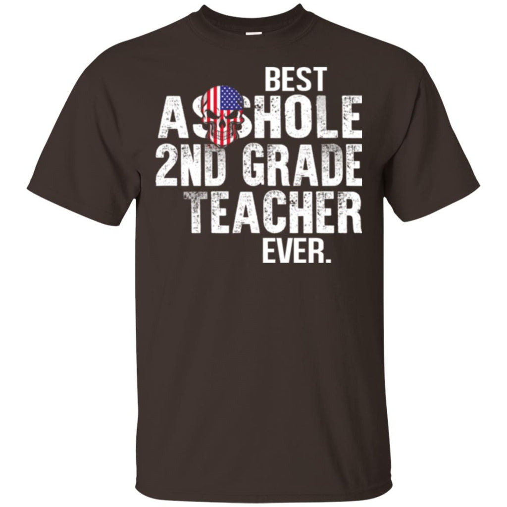 Asshole 2nd Grade Teacher Ever T-Shirts, Hoodie, Tank