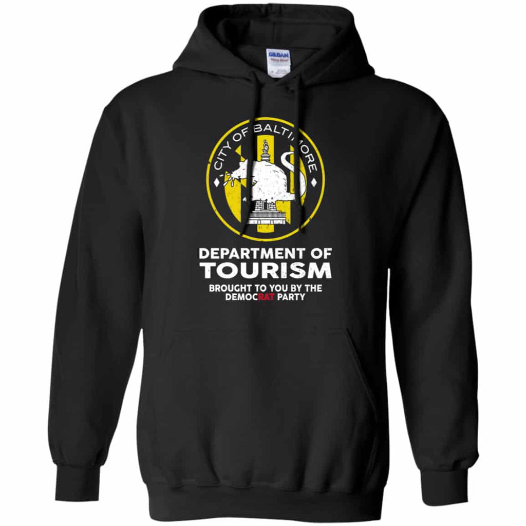 City Of Baltimore Department Of Tourism Shirt, Hoodie, Tank