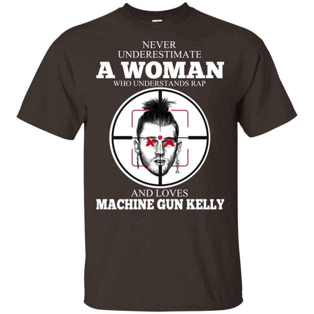 A Woman Who Understands Rap And Loves Machine Gun Kelly T-Shirts, Hoodie, Tank