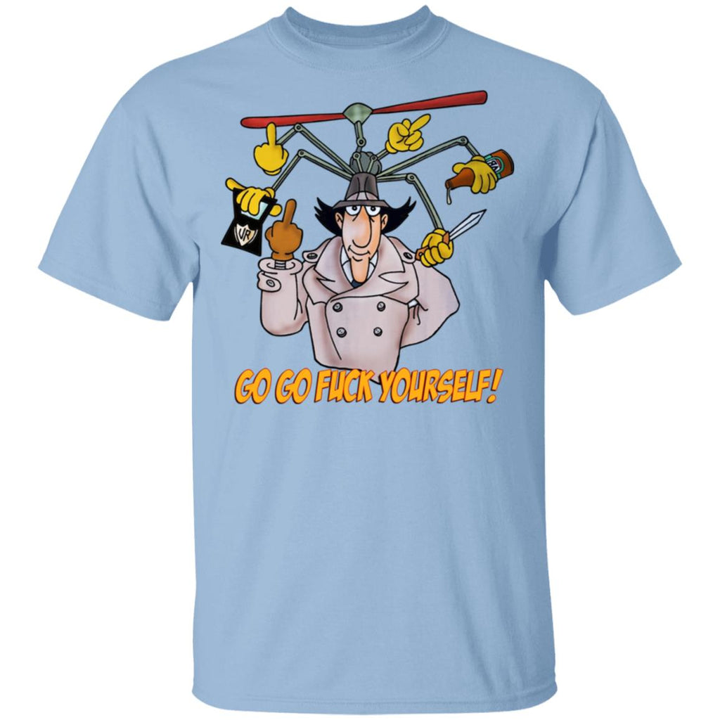 Go Go Fuck Yourself Gadget Detective Shirt, Hoodie, Tank