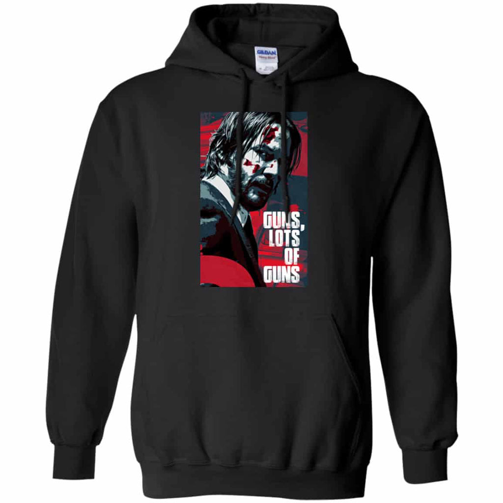 John Wick Guns Lots Of Guns Shirt, Hoodie, Tank
