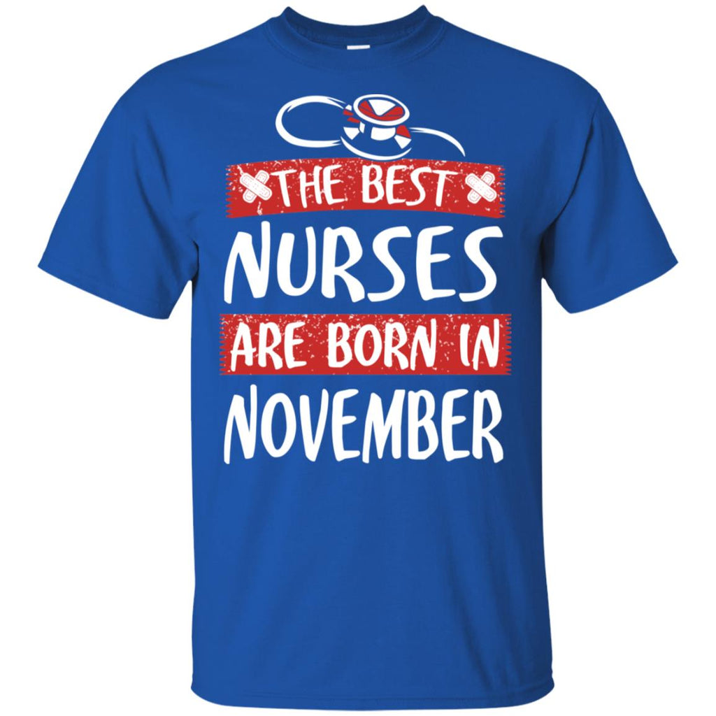 The Best Nurses Are Born In November Birthday T-Shirts, Hoodie, Tank
