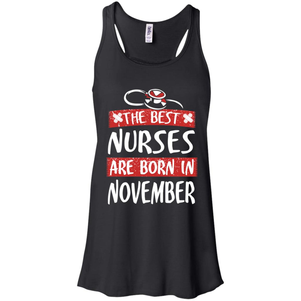 The Best Nurses Are Born In November Birthday T-Shirts, Hoodie, Tank