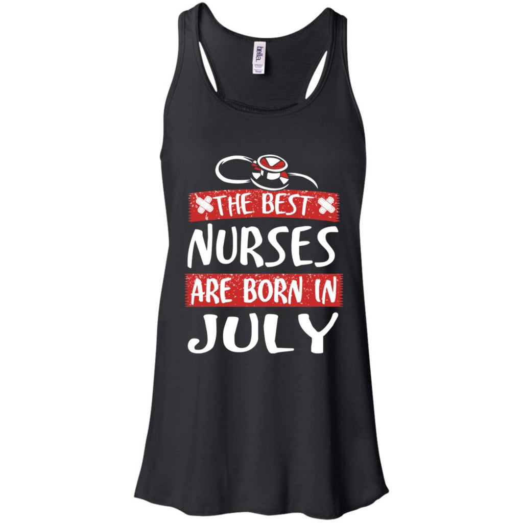 The Best Nurses Are Born In July Birthday T-Shirts, Hoodie, Tank