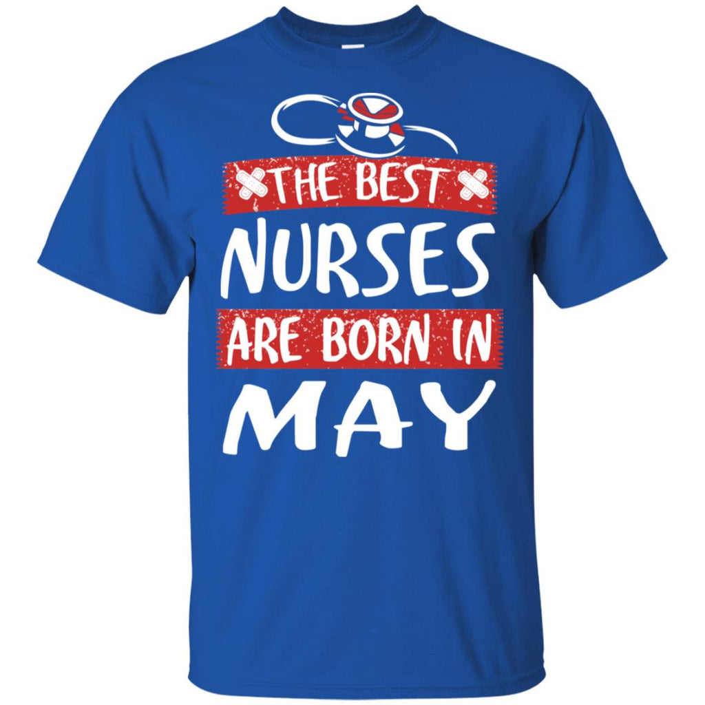 The Best Nurses Are Born In May Birthday T-Shirts, Hoodie, Tank