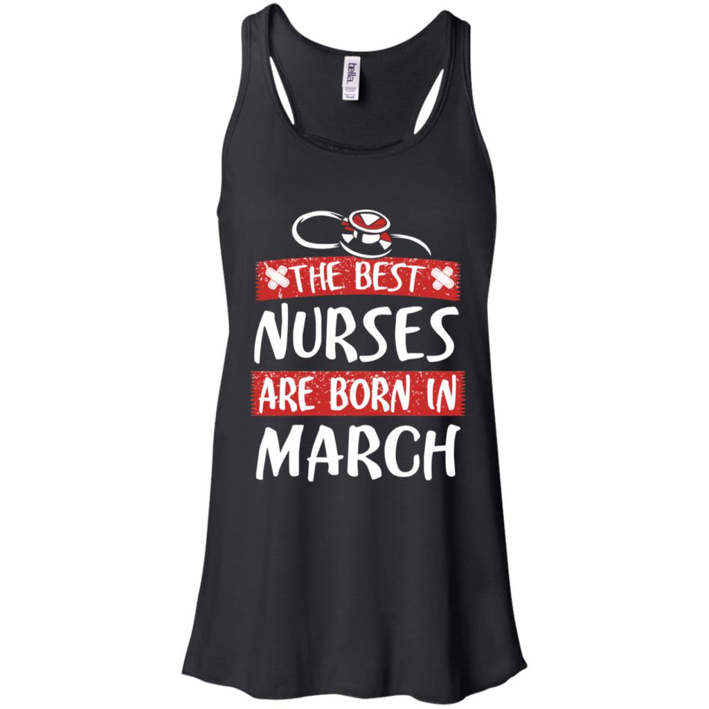 The Best Nurses Are Born In March Birthday T-Shirts, Hoodie, Tank