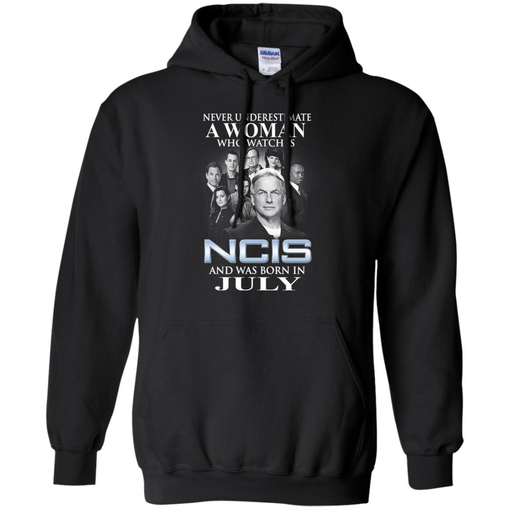 A Woman Who Watches NCIS And Was Born In July T-Shirts, Hoodie, Tank