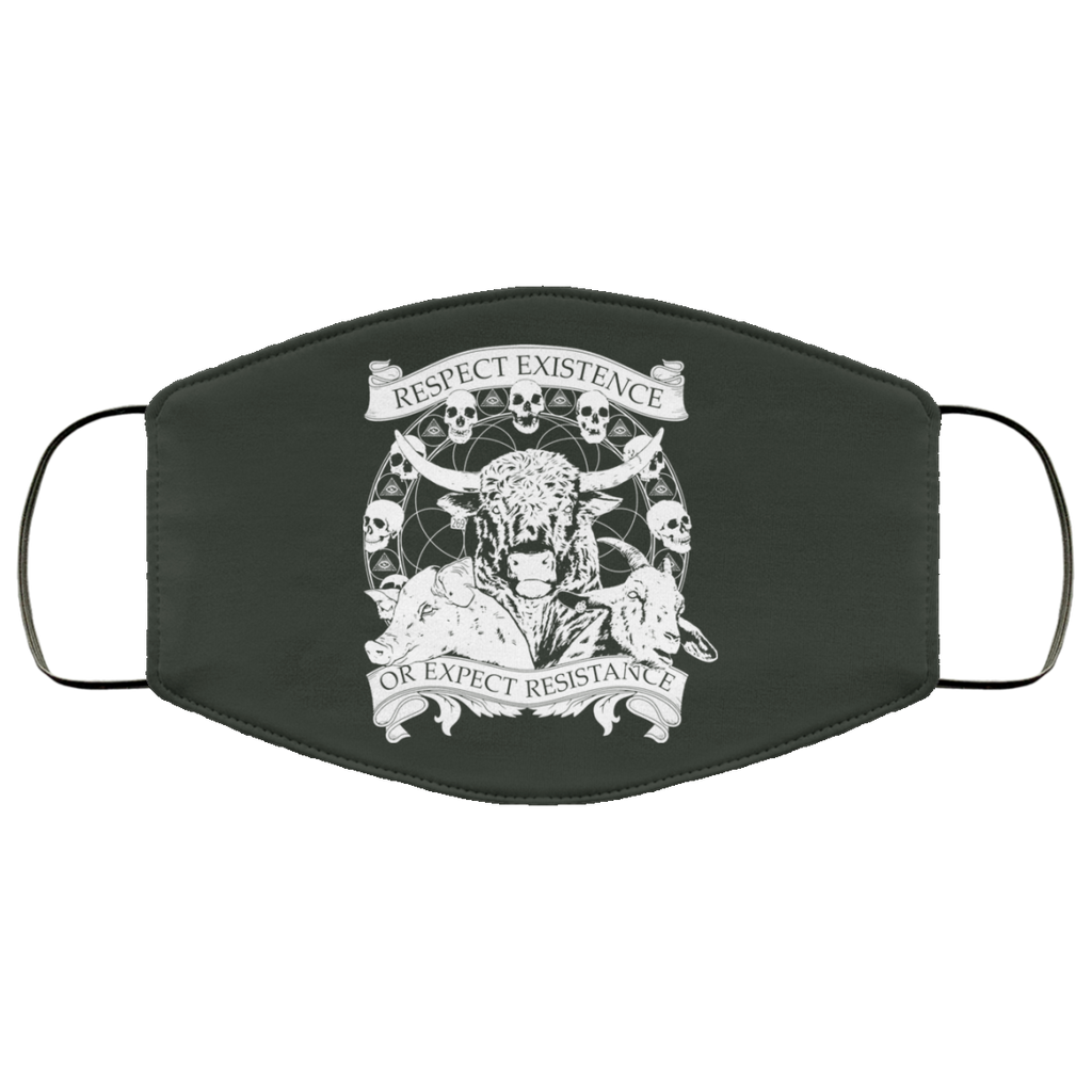Respect Existence Or Expect Resistance Face Mask