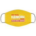 Obi-Wan Kenobi 2020 Our Only Hope Face Mask