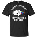 Autism: Grandson And Grandpa Best Friends For Life Autism Awareness T-Shirts, Hoodie, Tank