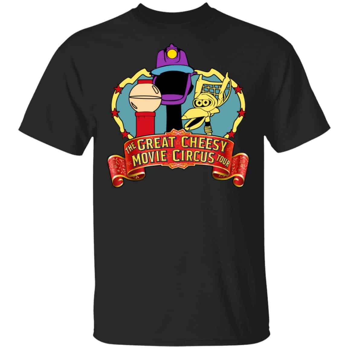 The Great Cheesy Movie Circus Tour Shirt, Hoodie, Tank