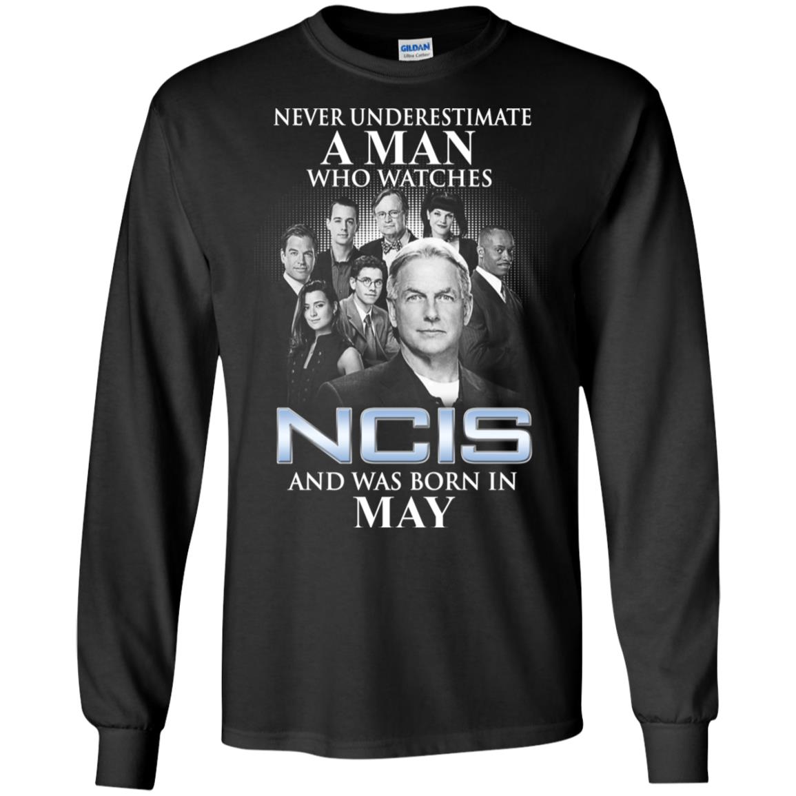 A Man Who Watches NCIS And Was Born In May T-Shirts, Hoodie, Tank