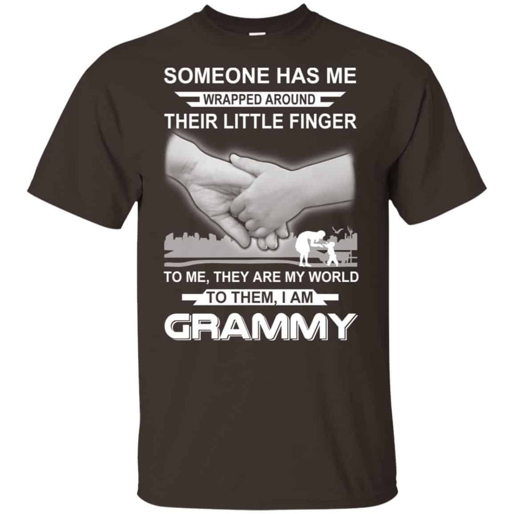 Someone Has Me Wrapped Around Their Little Finger I Am Grammy T-Shirts, Hoodie, Tank