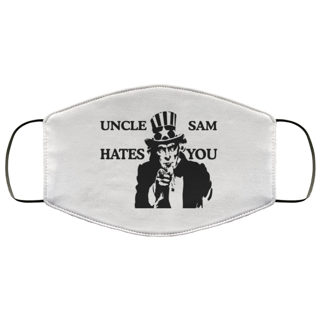 Uncle Sam Hates You Face Mask
