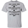 Part Mama Bear Protective Part Mama Llama Calm & Chill Part Mama Shark My Brain Is Do-Do-Do-Do T-Shirts, Hoodie, Tank