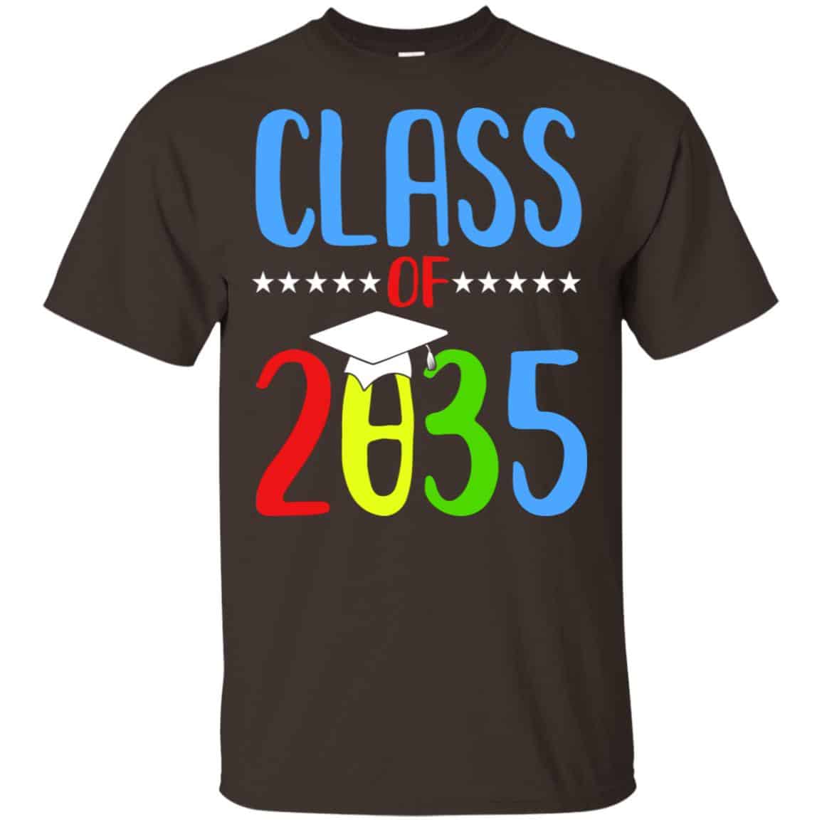 Grow With Me First Day Of School Class Of 2035 Youth T-Shirts, Hoodie