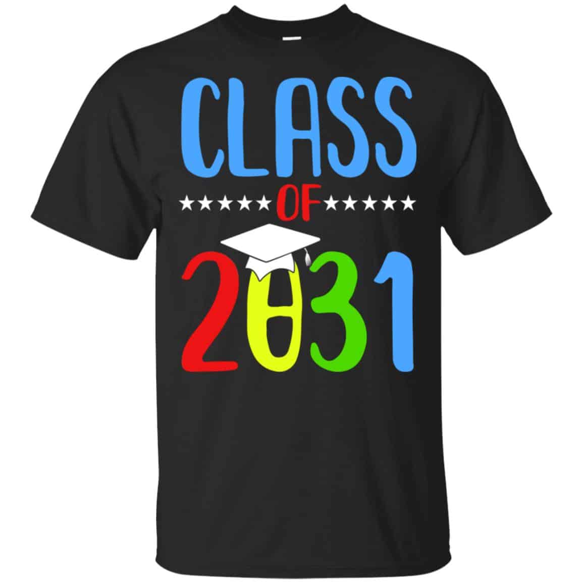 Grow With Me First Day Of School Class Of 2031 Youth T-Shirts, Hoodie