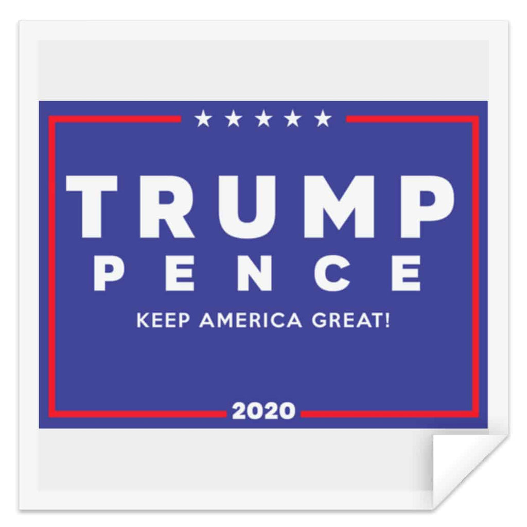 Trump-Pence 2020 Yard Sign Sticker