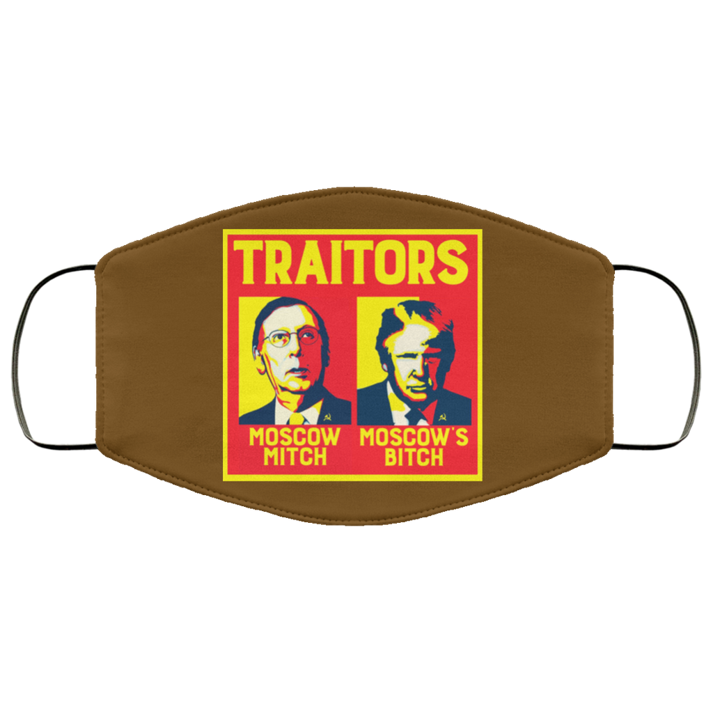 Traitors Ditch Moscow Mitch Face Mask