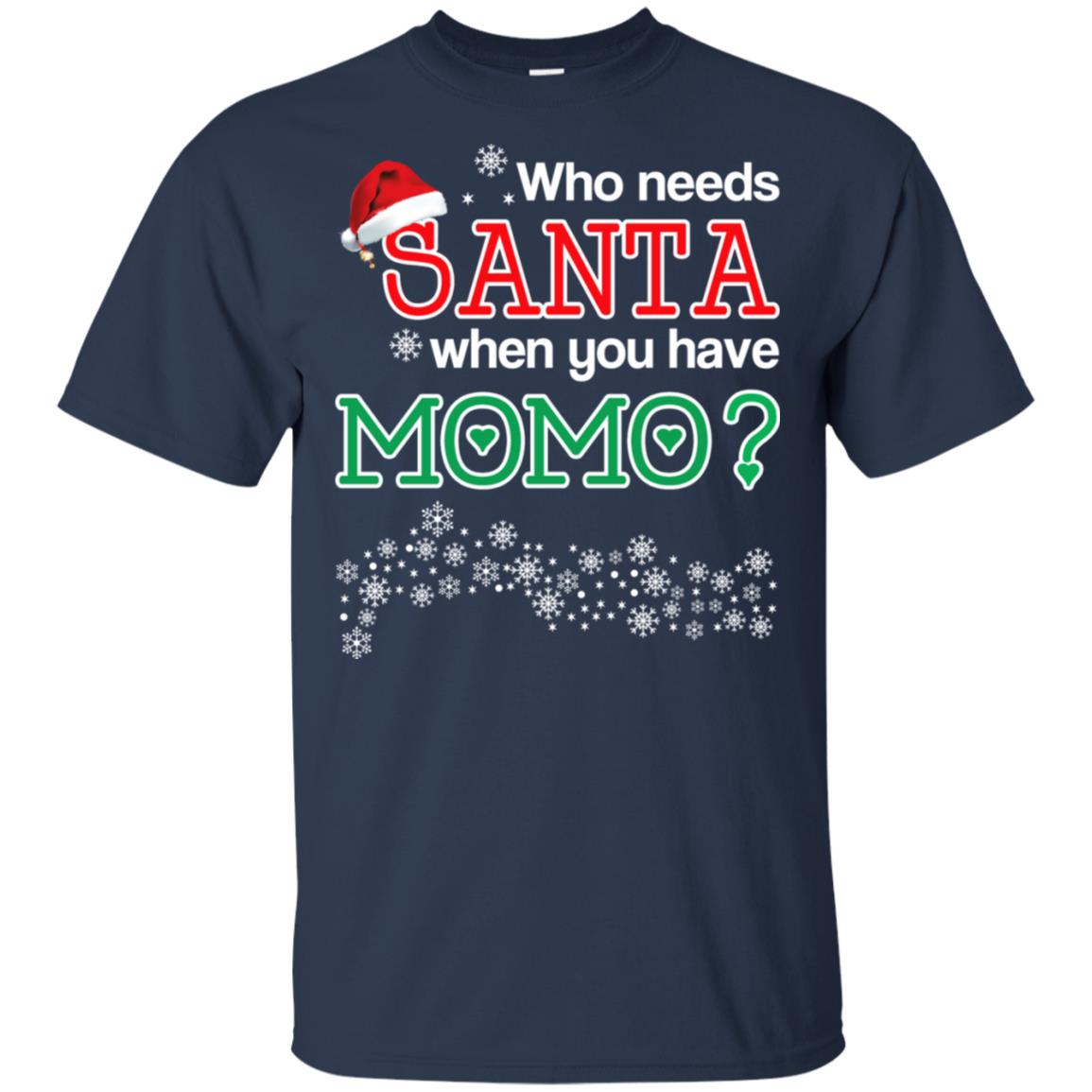 Who Needs Santa When You Have Momo? Christmas T-Shirts, Hoodie, Tank