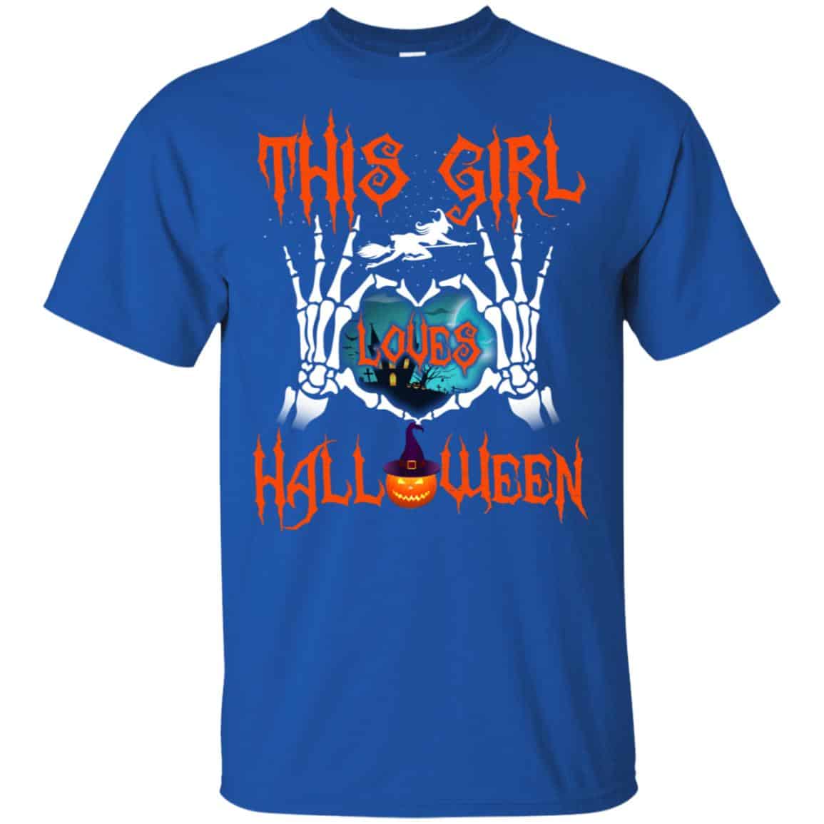This Girl Loves Halloween Shirt, Hoodie, Tank