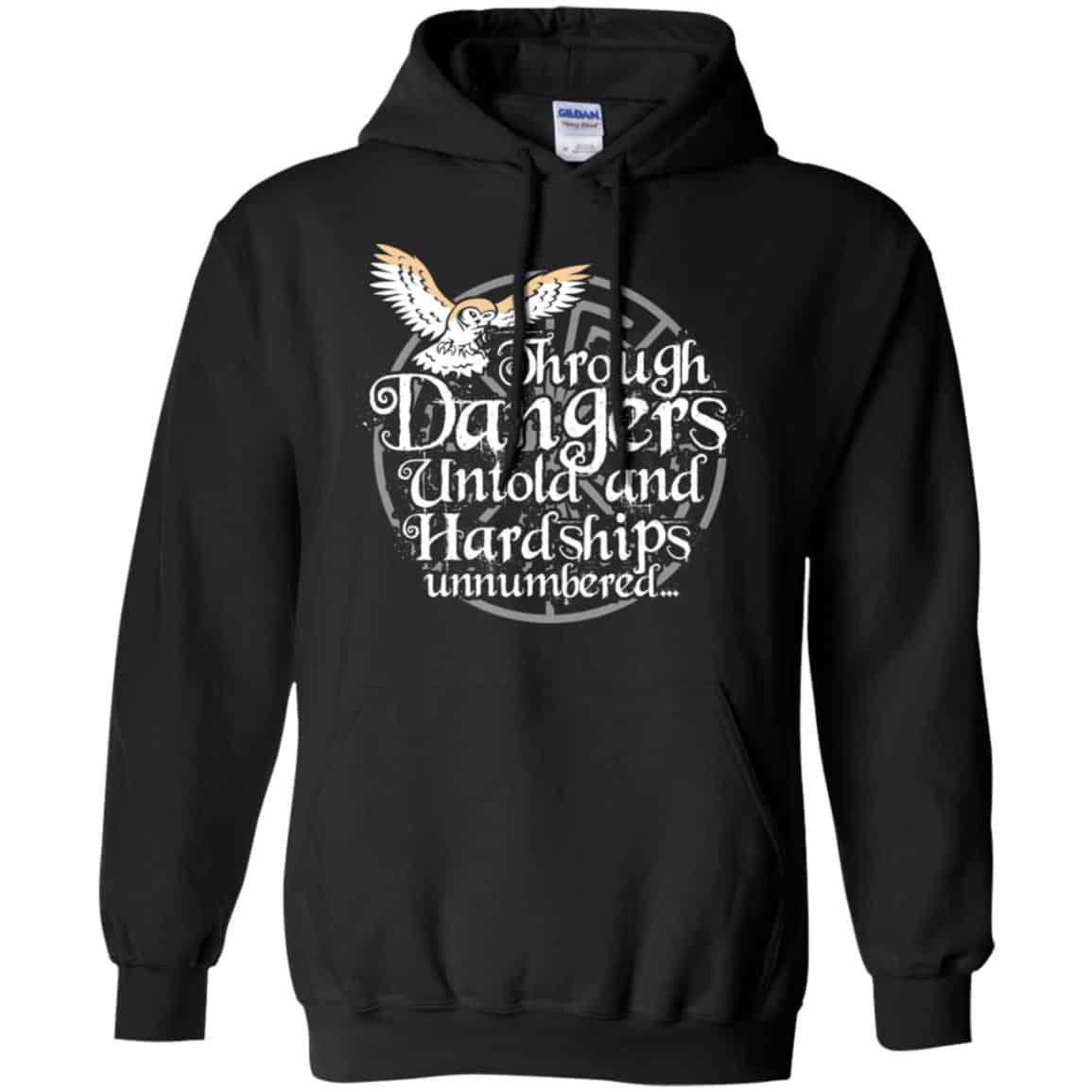 Through Dangers Untold And Hard Ships Unnumbered Shirt, Hoodie, Tank