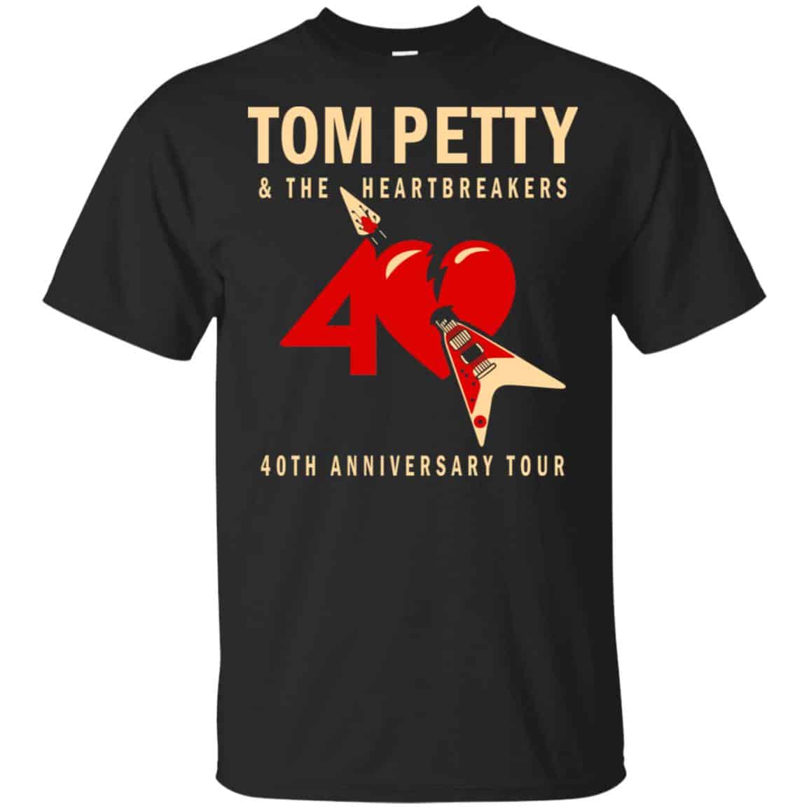 Tom Petty And The Heartbreakers 40th Anniversary Tour Shirt, Hoodie, Tank